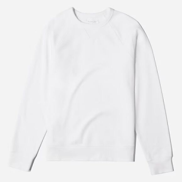 Everlane The French Terry Crew Neck Sweater - Picture 4 of 10